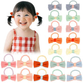 TODDER 20-pcs baby hair bows close-up for quick daily styling
