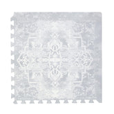 Toddlekind Pearl Blue interlocking tiles form a durable cushioned play surface for babies.