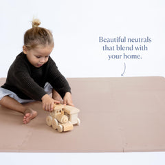 Toddlekind classic foam tiles arranged shows customizable 4x4 layout.