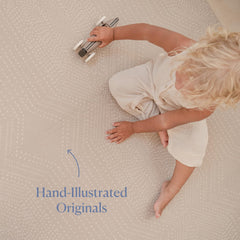 Toddlekind playmat wipe-clean surface ideal for spills and messes.