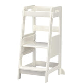 TOETOL bamboo toddler stool assembly for quick setup.