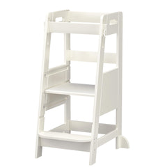 TOETOL bamboo toddler stool assembly for quick setup.