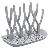 ToeZee baby bottle drying rack on the counter, space-saving organization in action