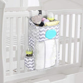 TOFOAN Hanging Diaper Caddy on crib rail for quick diaper changes