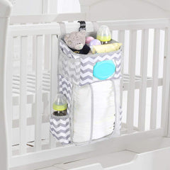 TOFOAN Hanging Diaper Caddy on crib rail for quick diaper changes