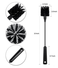 ToGeeKa water bottle brush with 304 stainless steel handle for durability.