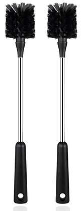 ToGeeKa water bottle brush long-handle closeup for deep cleaning tough bottle interiors.