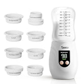 Tohecu travel bottle warmer with glass bottle included for safe on-the-go feeding
