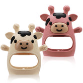 TOHIBEE teether mitten textures close-up for soothing gums and sensory play