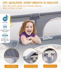 TOHIFER playmat 0.4 inch close-up showcases cushioned resilience and textured sides