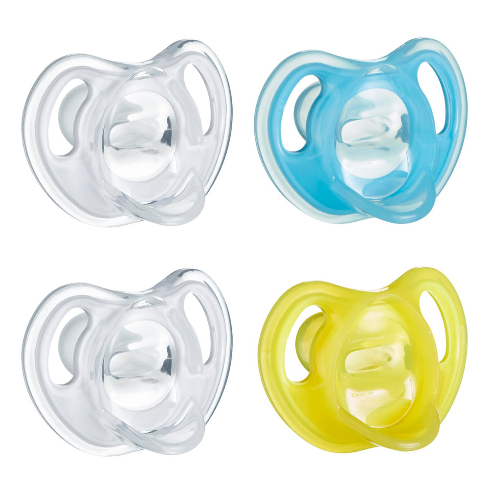 Tommee Tippee Ultra-Light Pacifier nipple—gentle soothing for tiny mouths.