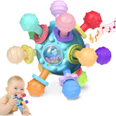 Tonberless baby teether 360-ball textures soothing gum massage