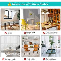 TOONOON high chair frame with stainless steel support ensures sturdy seating.