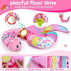Topsochir detachable pillows closeup highlights adjustable support for growing infants.