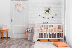 Topthink deer banner on a front porch, ideal for welcoming decor