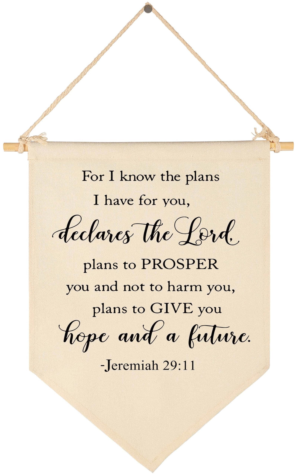 Topthink I Know the Plans banner wall display enhances nursery decor.
