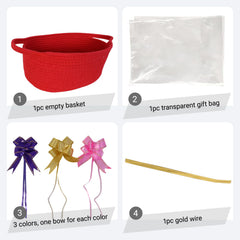 TORMAYS HOME cotton rope basket white for versatile nursery and home organization