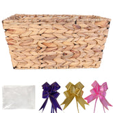 TORMAYS HOME gift baskets empty basket shows a clean minimalist look for elegant gifting.