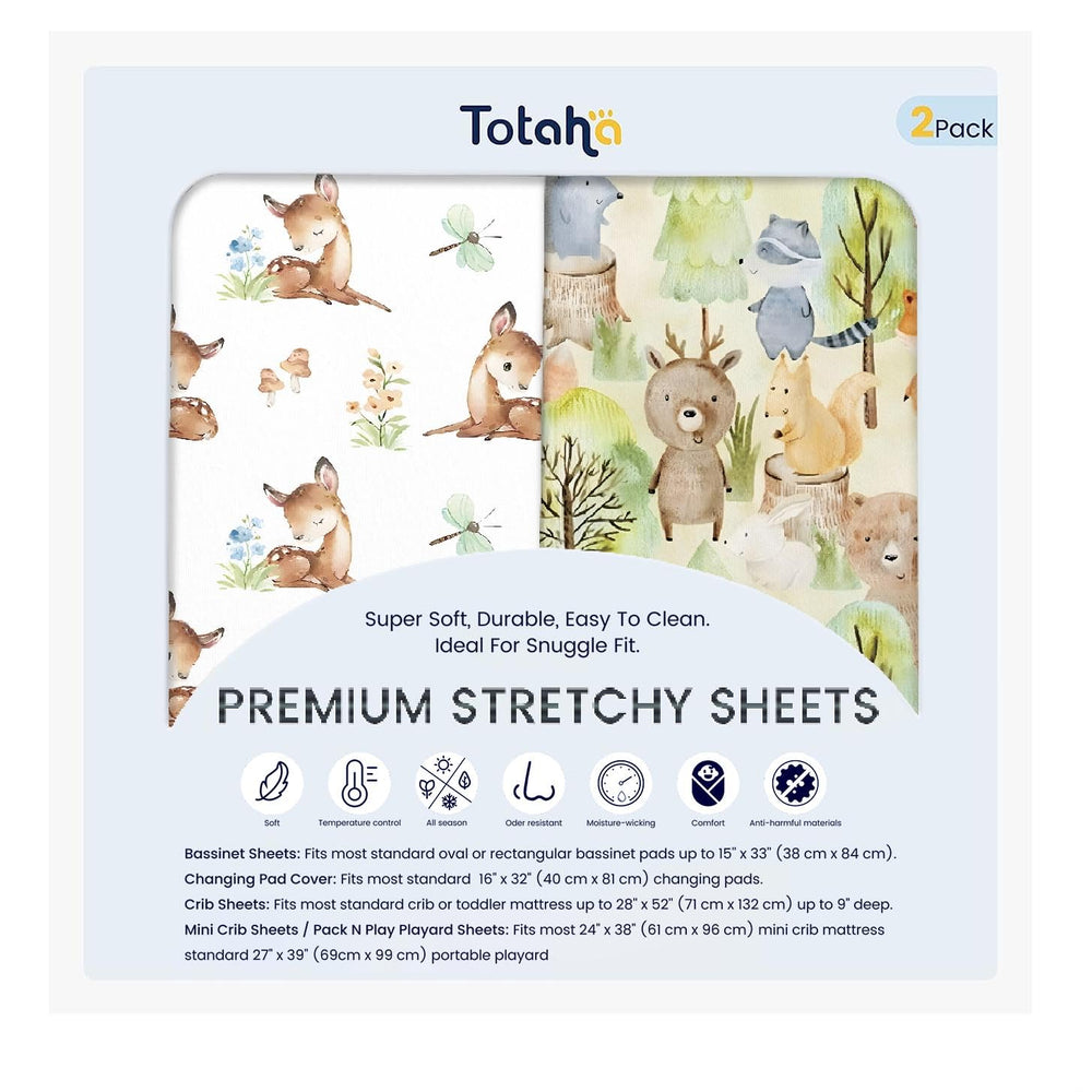 TotAha changing pad cover closeup shows ultra-soft TotCare fabric for gentle comfort.