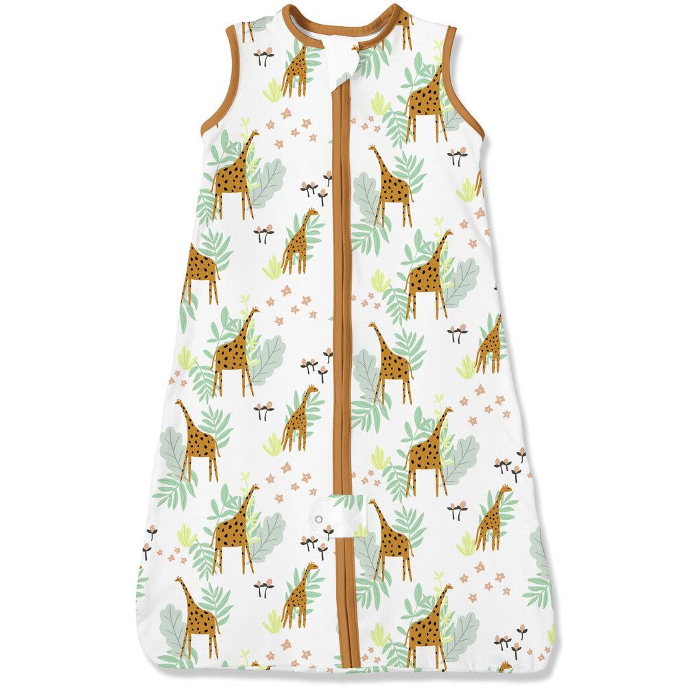 TotAha Light Baby Sleep Sack front view shows breathable fabric for comfortable nights.