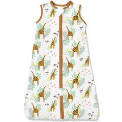 TotAha Light Baby Sleep Sack front view shows breathable fabric for comfortable nights.