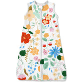 TotAha light baby sleep sack 0-6m with 0.5 tog for cooler, breathable nights.