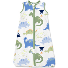 TotAha light sleep sack 0.5 TOG keeps baby cool and comfy at night.