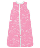 TotAha Light Sleep Sack: baby lying in 0.5 TOG for breathable warmth