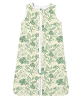 TotAha Light Sleep Sack silky-soft fabric close-up shows breathable, gentle touch for baby skin.