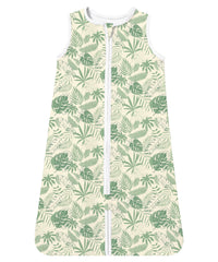 TotAha Light Sleep Sack silky-soft fabric close-up shows breathable, gentle touch for baby skin.