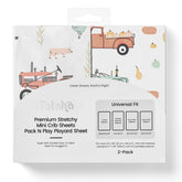 TotAha pumpkin-themed sheet provides cozy, secure sleep space for baby