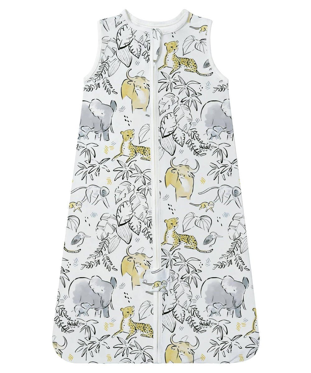 TotAha Sleep Sack 0.5 tog lightweight for warm, breathable sleep.