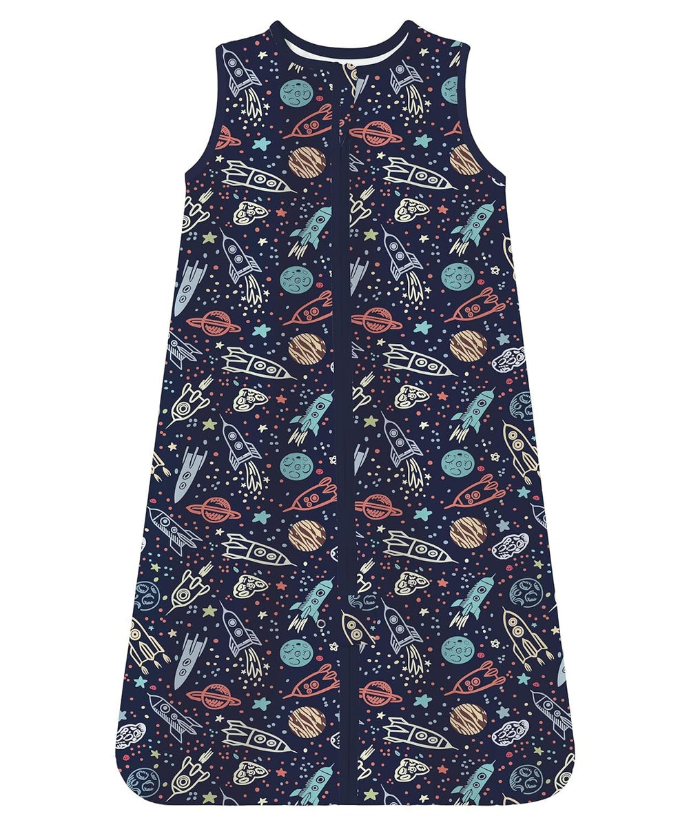 TotAha Sleep Sack front view highlights breathable fabric for easier bedtime routines.