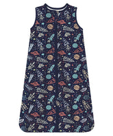 TotAha Sleep Sack front view highlights breathable fabric for easier bedtime routines.