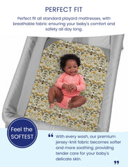 TotAha sheets are washable and durable for easy care and long-lasting comfort.