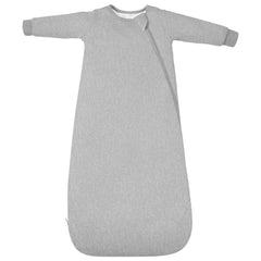 TOTBASIC baby sleep sack long sleeve 0-6m grey keeps arms warm.