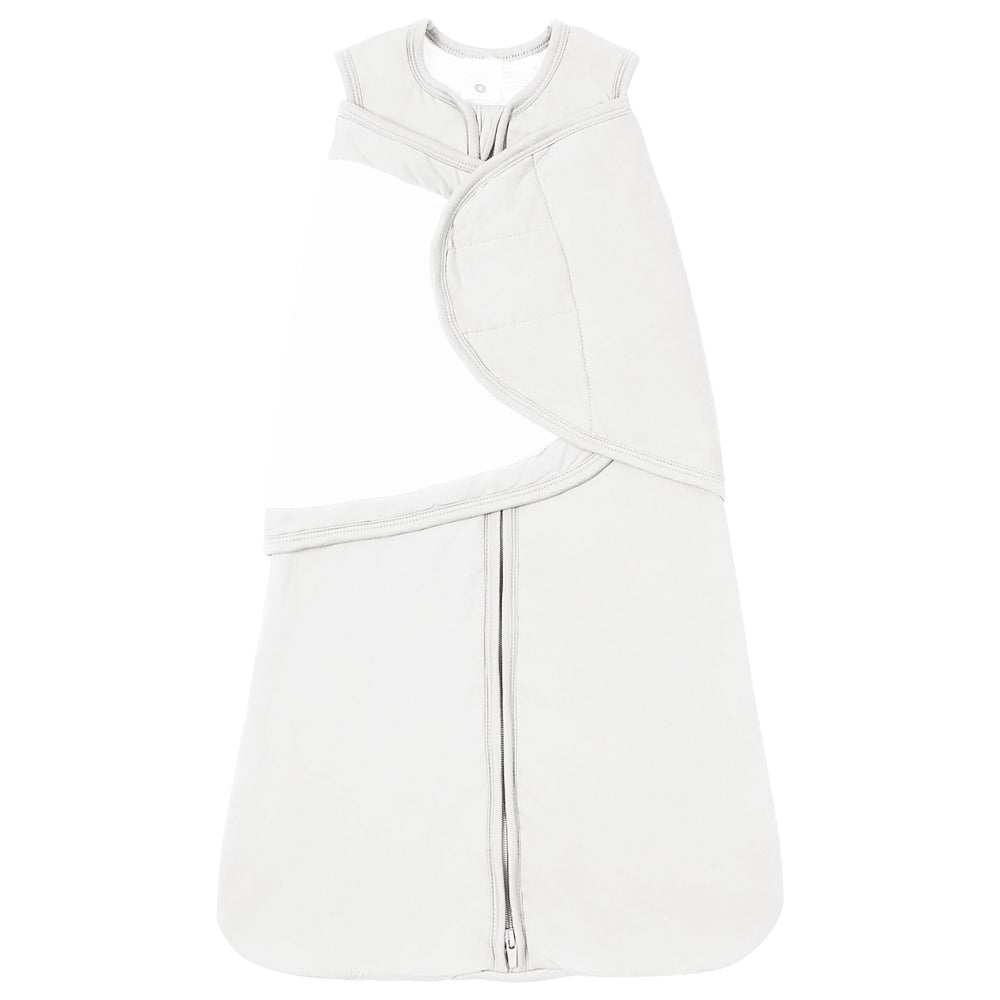 TOTBASIC Baby Swaddle Cloud shows a baby snug in swaddle for secure, calm sleep.