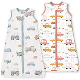 TOTBASIC extra-large 0.5TOG sleep sack for toddlers with roomy fit for active sleeping