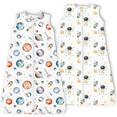 TOTBASIC Sleep Sack front view showing breathable, cozy wearable blanket for toddlers