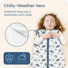 TOTBASIC sleeveless design enables comfortable movement during naps.