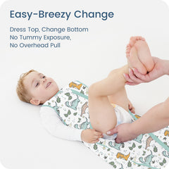 TOTBASIC sleeveless design sleep sack, versatile wearable blanket for warm nights.