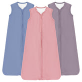 TOTCHILL sleep sack bottom-zip eases diaper changes while keeping baby cozy.