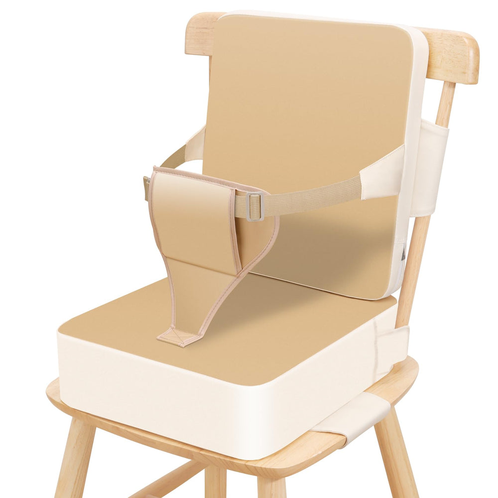 TOTIDYH toddler booster seat with backrest delivers steady support for comfortable family meals.