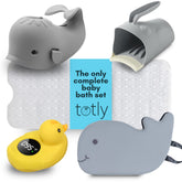 totly baby bath set kneeler closeup showing cushioned parent support.