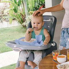 Totority bamboo fiber-divided plate promotes organized meals with separate compartments.