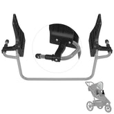 Touri single-jogging adapter Graco-fit enables quick on-the-go travel with Graco seats.