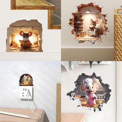 ToutoDecal removable wall decal ensures damage-free removal with no residue.
