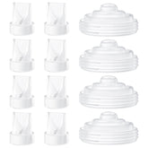 TOVVILD 12-pack pump parts with duckbill valves for reliable suction.