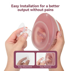 TOVVILD 19mm flange inserts closeup shows comfortable surface for pumping.