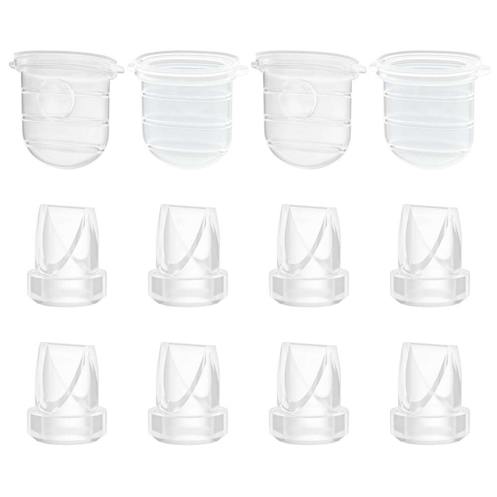TOVVILD M6 duckbill valve front view for spill-free milk collection